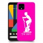 שוליים - אישה כיסוי מגן קשיח בעיצוב אישי עם השם שלך ל Google Pixel 4 XL יחידה אחת סקרין מובייל