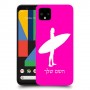 גלישה כיסוי מגן קשיח בעיצוב אישי עם השם שלך ל Google Pixel 4 XL יחידה אחת סקרין מובייל