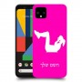 אימון ספורט - אישה כיסוי מגן קשיח בעיצוב אישי עם השם שלך ל Google Pixel 4 XL יחידה אחת סקרין מובייל