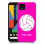 כדורעף - כדור כיסוי מגן קשיח בעיצוב אישי עם השם שלך ל Google Pixel 4 XL יחידה אחת סקרין מובייל