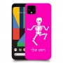 שלד כיסוי מגן קשיח בעיצוב אישי עם השם שלך ל Google Pixel 4 XL יחידה אחת סקרין מובייל