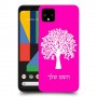 עץ כיסוי מגן קשיח בעיצוב אישי עם השם שלך ל Google Pixel 4 XL יחידה אחת סקרין מובייל