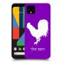 תרנגול כיסוי מגן קשיח בעיצוב אישי עם השם שלך ל Google Pixel 4 XL יחידה אחת סקרין מובייל
