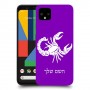 עקרב כיסוי מגן קשיח בעיצוב אישי עם השם שלך ל Google Pixel 4 XL יחידה אחת סקרין מובייל
