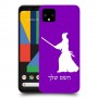 סמוראי כיסוי מגן קשיח בעיצוב אישי עם השם שלך ל Google Pixel 4 XL יחידה אחת סקרין מובייל