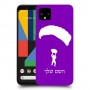 צניחה חופשית כיסוי מגן קשיח בעיצוב אישי עם השם שלך ל Google Pixel 4 XL יחידה אחת סקרין מובייל