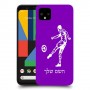 שחקן כדורגל כיסוי מגן קשיח בעיצוב אישי עם השם שלך ל Google Pixel 4 XL יחידה אחת סקרין מובייל