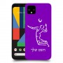 שחקן כדורעף כיסוי מגן קשיח בעיצוב אישי עם השם שלך ל Google Pixel 4 XL יחידה אחת סקרין מובייל