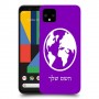 עולם כיסוי מגן קשיח בעיצוב אישי עם השם שלך ל Google Pixel 4 XL יחידה אחת סקרין מובייל