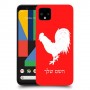 תרנגול כיסוי מגן קשיח בעיצוב אישי עם השם שלך ל Google Pixel 4 XL יחידה אחת סקרין מובייל