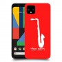 סקספון כיסוי מגן קשיח בעיצוב אישי עם השם שלך ל Google Pixel 4 XL יחידה אחת סקרין מובייל