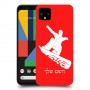 סנובורד כיסוי מגן קשיח בעיצוב אישי עם השם שלך ל Google Pixel 4 XL יחידה אחת סקרין מובייל