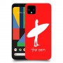 גלישה כיסוי מגן קשיח בעיצוב אישי עם השם שלך ל Google Pixel 4 XL יחידה אחת סקרין מובייל