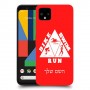 טריאתלון כיסוי מגן קשיח בעיצוב אישי עם השם שלך ל Google Pixel 4 XL יחידה אחת סקרין מובייל