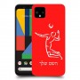 שחקן כדורעף כיסוי מגן קשיח בעיצוב אישי עם השם שלך ל Google Pixel 4 XL יחידה אחת סקרין מובייל