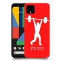 הרמת משקולות כיסוי מגן קשיח בעיצוב אישי עם השם שלך ל Google Pixel 4 XL יחידה אחת סקרין מובייל