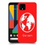 עולם כיסוי מגן קשיח בעיצוב אישי עם השם שלך ל Google Pixel 4 XL יחידה אחת סקרין מובייל
