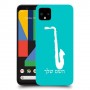 סקספון כיסוי מגן קשיח בעיצוב אישי עם השם שלך ל Google Pixel 4 XL יחידה אחת סקרין מובייל