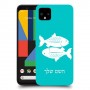 דגים כיסוי מגן קשיח בעיצוב אישי עם השם שלך ל Google Pixel 4 XL יחידה אחת סקרין מובייל