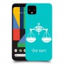 מאזניים כיסוי מגן קשיח בעיצוב אישי עם השם שלך ל Google Pixel 4 XL יחידה אחת סקרין מובייל