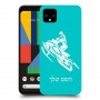 אופנוע שלג כיסוי מגן קשיח בעיצוב אישי עם השם שלך ל Google Pixel 4 XL יחידה אחת סקרין מובייל