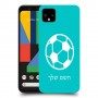 כדורגל - כדור כיסוי מגן קשיח בעיצוב אישי עם השם שלך ל Google Pixel 4 XL יחידה אחת סקרין מובייל