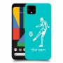 שחקן כדורגל כיסוי מגן קשיח בעיצוב אישי עם השם שלך ל Google Pixel 4 XL יחידה אחת סקרין מובייל