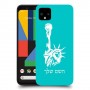 פסל החירות כיסוי מגן קשיח בעיצוב אישי עם השם שלך ל Google Pixel 4 XL יחידה אחת סקרין מובייל
