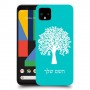 עץ כיסוי מגן קשיח בעיצוב אישי עם השם שלך ל Google Pixel 4 XL יחידה אחת סקרין מובייל