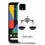 מאזניים כיסוי מגן קשיח בעיצוב אישי עם השם שלך ל Google Pixel 4 XL יחידה אחת סקרין מובייל