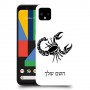עקרב כיסוי מגן קשיח בעיצוב אישי עם השם שלך ל Google Pixel 4 XL יחידה אחת סקרין מובייל