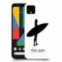 גלישה כיסוי מגן קשיח בעיצוב אישי עם השם שלך ל Google Pixel 4 XL יחידה אחת סקרין מובייל