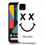 סמיילי כיסוי מגן קשיח בעיצוב אישי עם השם שלך ל Google Pixel 4 XL יחידה אחת סקרין מובייל