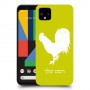 תרנגול כיסוי מגן קשיח בעיצוב אישי עם השם שלך ל Google Pixel 4 XL יחידה אחת סקרין מובייל
