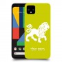 אריה כיסוי מגן קשיח בעיצוב אישי עם השם שלך ל Google Pixel 4 XL יחידה אחת סקרין מובייל