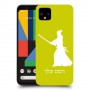 סמוראי כיסוי מגן קשיח בעיצוב אישי עם השם שלך ל Google Pixel 4 XL יחידה אחת סקרין מובייל