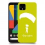 צניחה חופשית כיסוי מגן קשיח בעיצוב אישי עם השם שלך ל Google Pixel 4 XL יחידה אחת סקרין מובייל