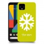 שלג כיסוי מגן קשיח בעיצוב אישי עם השם שלך ל Google Pixel 4 XL יחידה אחת סקרין מובייל