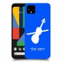 כינור כיסוי מגן קשיח בעיצוב אישי עם השם שלך ל Google Pixel 4 יחידה אחת סקרין מובייל