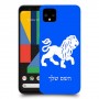 אריה כיסוי מגן קשיח בעיצוב אישי עם השם שלך ל Google Pixel 4 יחידה אחת סקרין מובייל