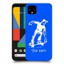 ילד סקייטבורד כיסוי מגן קשיח בעיצוב אישי עם השם שלך ל Google Pixel 4 יחידה אחת סקרין מובייל