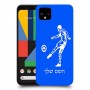 שחקן כדורגל כיסוי מגן קשיח בעיצוב אישי עם השם שלך ל Google Pixel 4 יחידה אחת סקרין מובייל