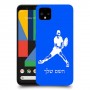 שחקן טניס כיסוי מגן קשיח בעיצוב אישי עם השם שלך ל Google Pixel 4 יחידה אחת סקרין מובייל