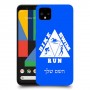 טריאתלון כיסוי מגן קשיח בעיצוב אישי עם השם שלך ל Google Pixel 4 יחידה אחת סקרין מובייל