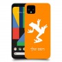 צפרדע טרופית כיסוי מגן קשיח בעיצוב אישי עם השם שלך ל Google Pixel 4 יחידה אחת סקרין מובייל