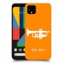 חצוצרה כיסוי מגן קשיח בעיצוב אישי עם השם שלך ל Google Pixel 4 יחידה אחת סקרין מובייל