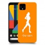 ג'וגלין - אישה כיסוי מגן קשיח בעיצוב אישי עם השם שלך ל Google Pixel 4 יחידה אחת סקרין מובייל