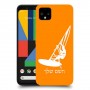 גלישת מפרש כיסוי מגן קשיח בעיצוב אישי עם השם שלך ל Google Pixel 4 יחידה אחת סקרין מובייל