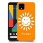 שמש כיסוי מגן קשיח בעיצוב אישי עם השם שלך ל Google Pixel 4 יחידה אחת סקרין מובייל