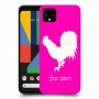 תרנגול כיסוי מגן קשיח בעיצוב אישי עם השם שלך ל Google Pixel 4 יחידה אחת סקרין מובייל